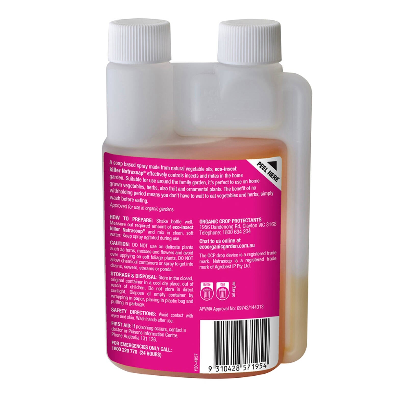 OCP Eco-Insect Killer Concentrate 250ml Pet and Livestock Friendly