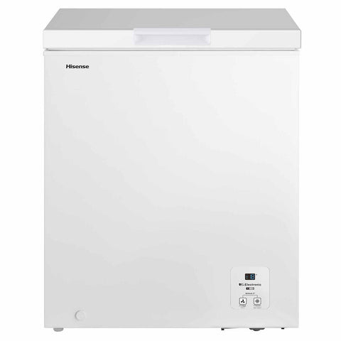 Hisense 145L Hybrid Chest Freezer - White, 6 Star Energy Rating, Electronic Control - HRCF146