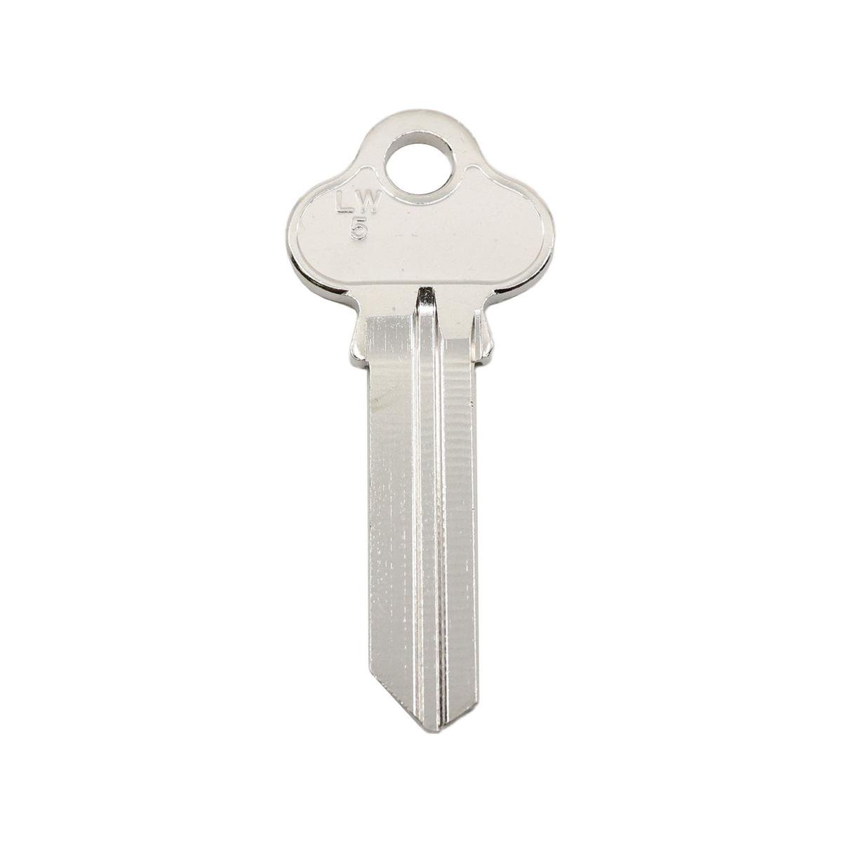 EHI Silver Blank Key - 55mm Nickel Plated Brass - Easy To Carry - SuperSaverAU - view 1