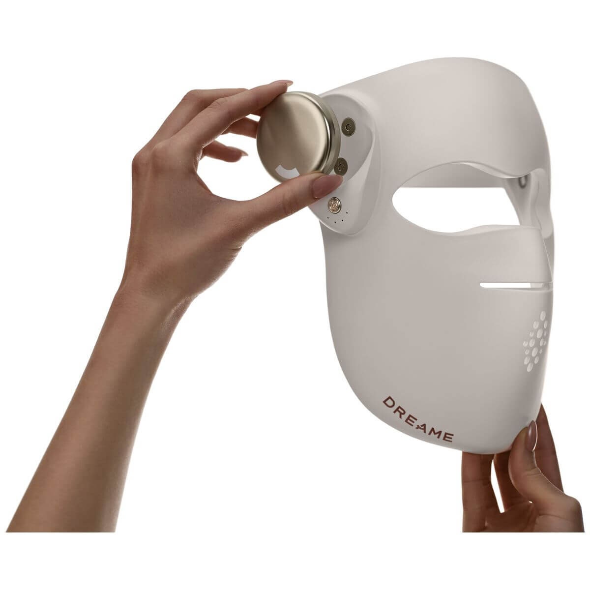 Dreame Chrona Photon Red Light Therapy Skincare Mask - 280 LEDs, 5 Modes, Cordless, Foldable - DRE-LEDM