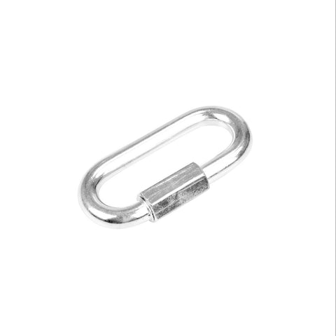 Pinnacle 12mm Zinc Plated Quick Link - Silver - Durable Connector - SuperSaverAU - view 1