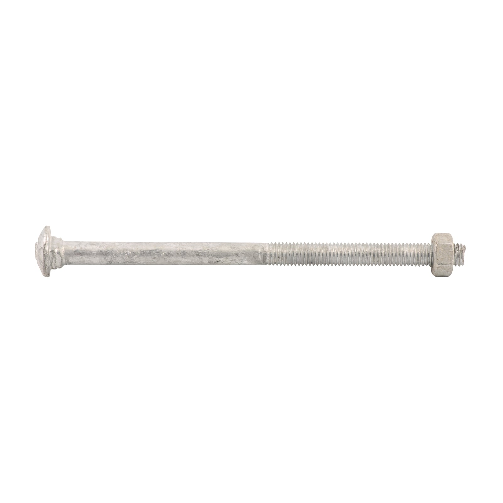 ZENITH M10 x 170mm Hot Dip Galvanised Cup Head Bolts & Nuts - 25 Pack, 4.6 Grade Steel