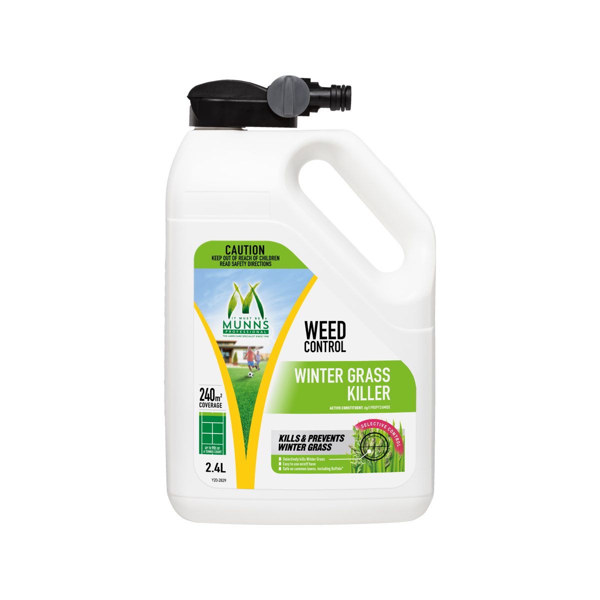 Munns Professional 2.4L Winter Grass Killer Weed Control Ready To Use