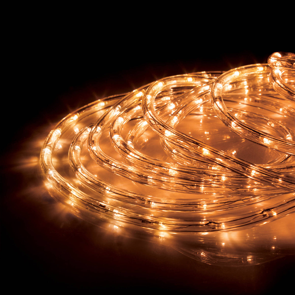 Lytworx 55158 8m Warm White LED Connectable Rope Light with Timer - PVC - Low Voltage
