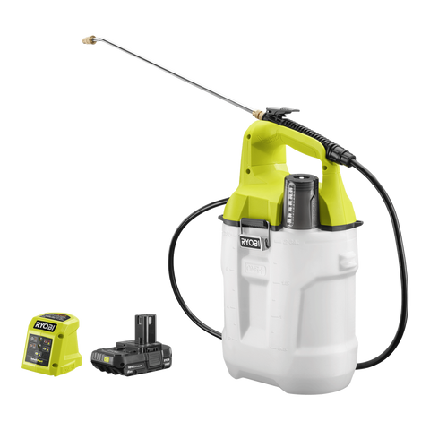Ryobi 7.5L Garden Sprayer Kit - 18V ONE+ Battery & Charger - Pest Control - SuperSaverAU - view 1