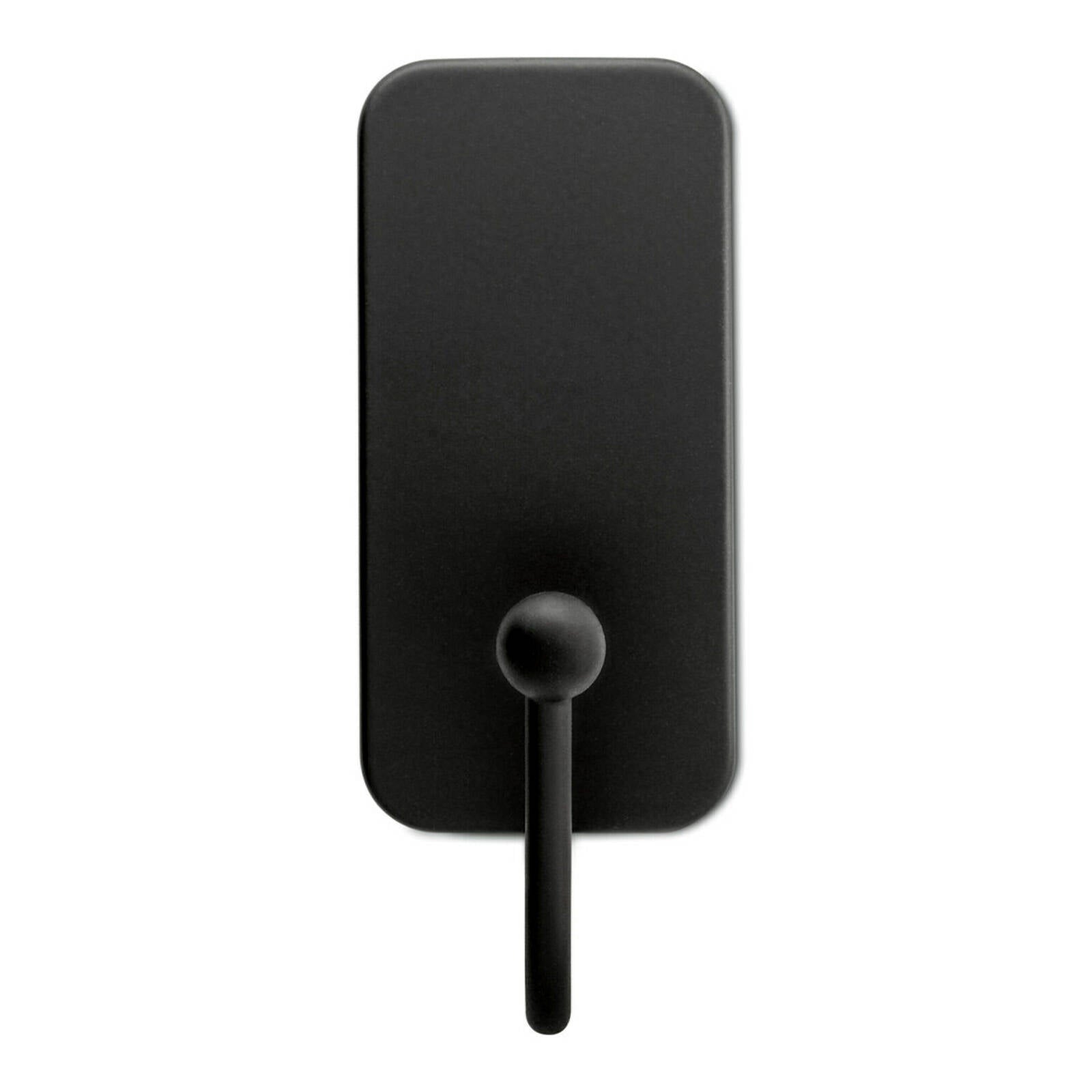 Command Matte Black Adhesive Hooks - Damage Free, 3 Pack Combo