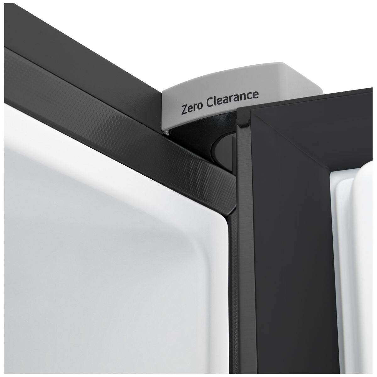 LG 436L Bottom Mount Frost Free Fridge - Matte Black, WiFi Connectivity, Door Cooling+ - GB-B400MB