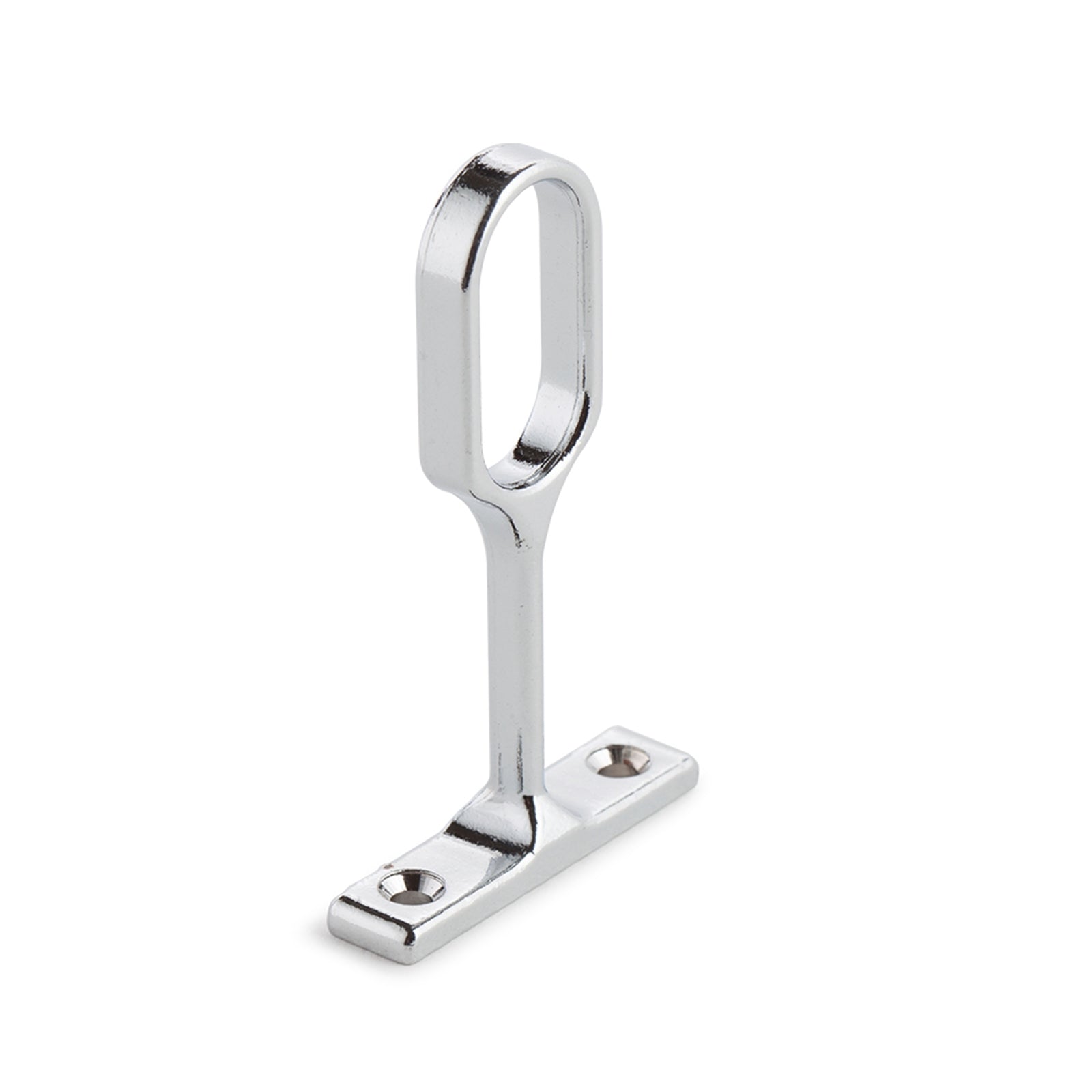 Sandleford 15mm Chrome Oval Centre Pillar - Zinc Alloy, Chrome Plated Rail Fitting