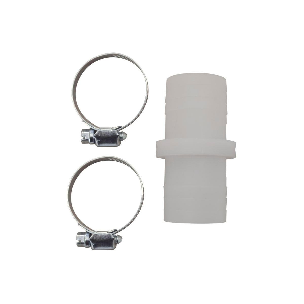 Kinetic 50mm Hose Joiner Kit, Polypropylene and Carbon Steel for Garden Irrigation
