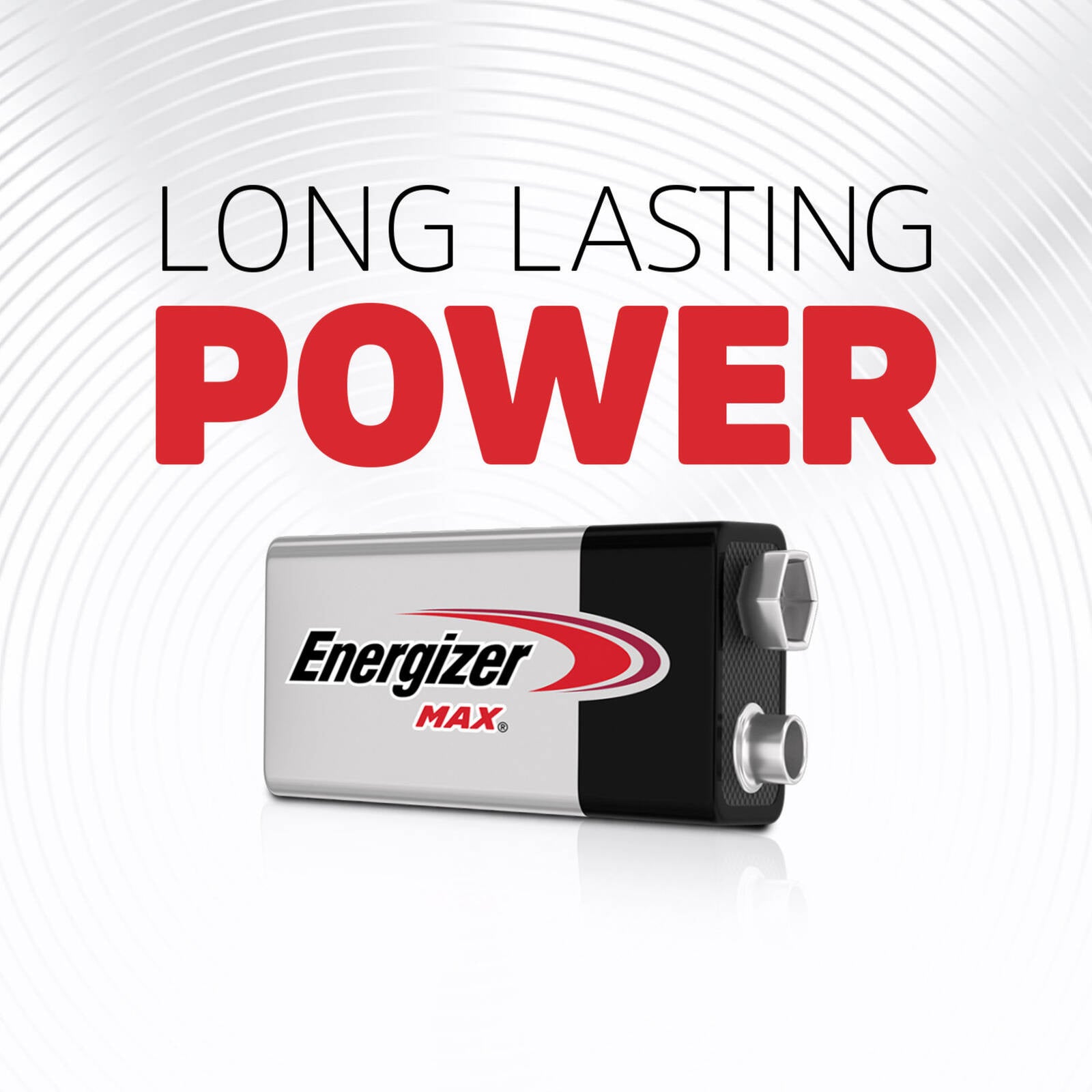 Energizer Max 9V Alkaline Batteries - 4 Pack