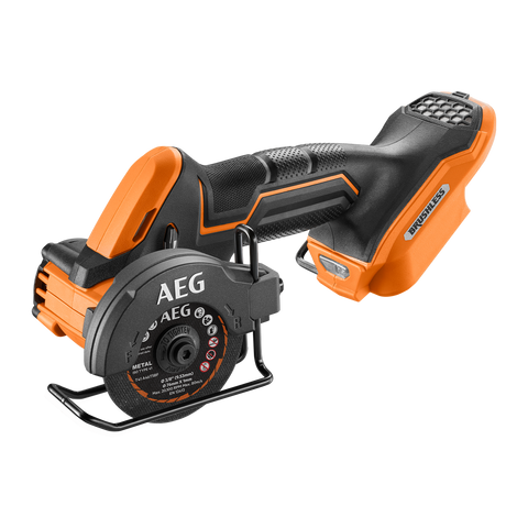 AEG 18V 3" Brushless Sub Compact Cut Off Tool - Skin Only