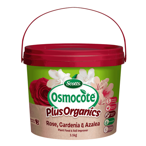 Osmocote Plus Organics 3.5kg Rose, Gardenia & Azalea Controlled Release Plant Food