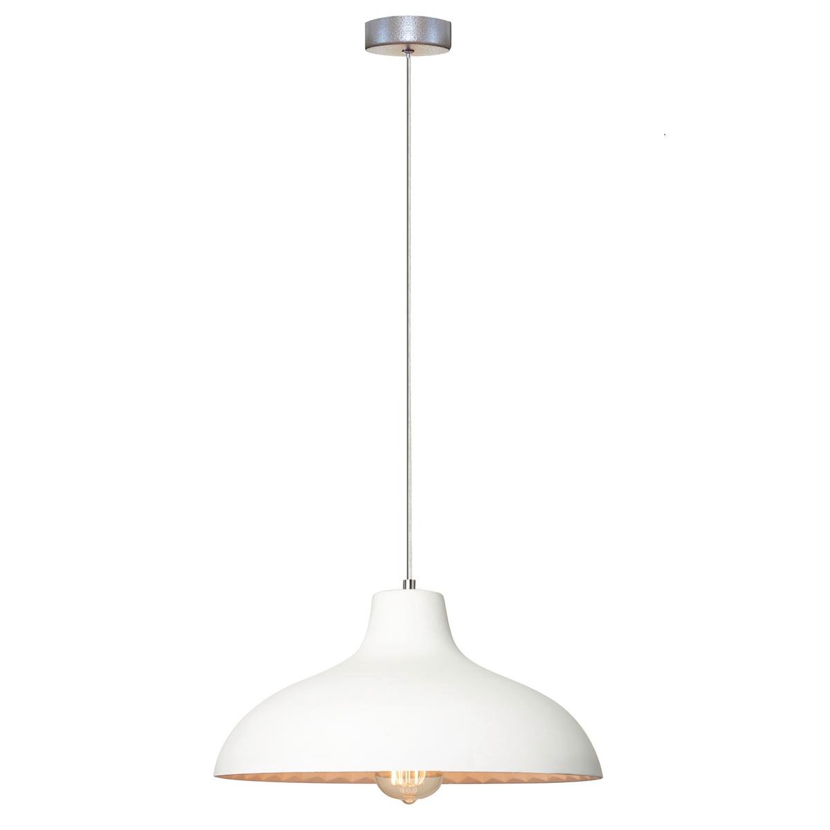 Home Design Bianco Pendant Light - Industrial Plaster - 350mm - Elegant - SuperSaverAU - view 1