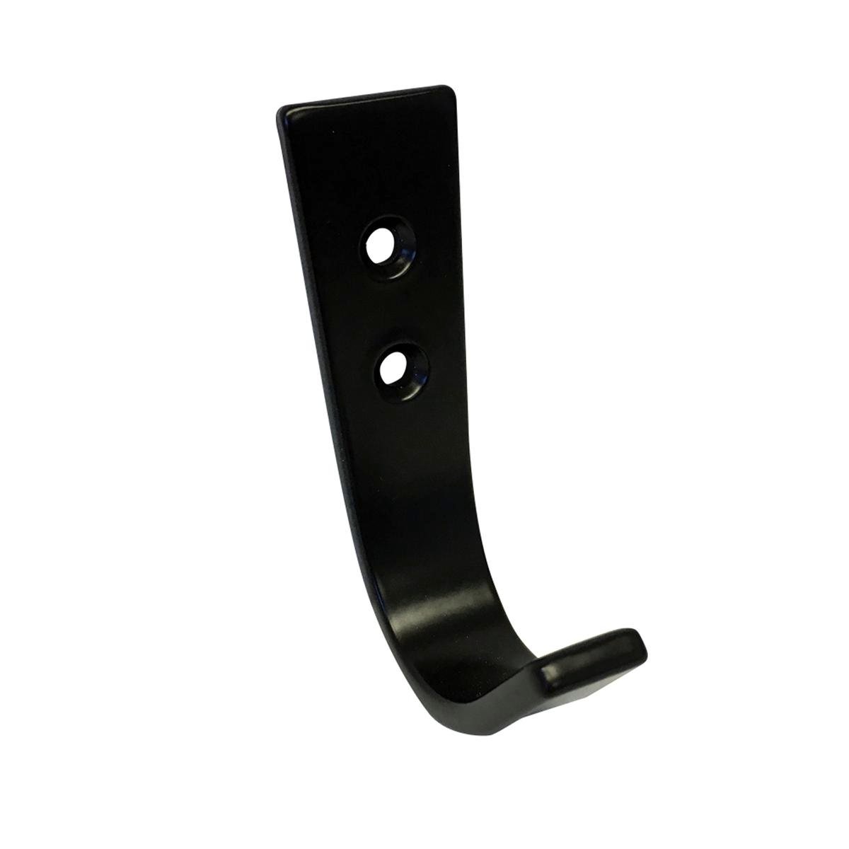 Adoored Black Nuvo Deco Hook - 29mm Aluminium - Timeless Design - SuperSaverAU - view 1