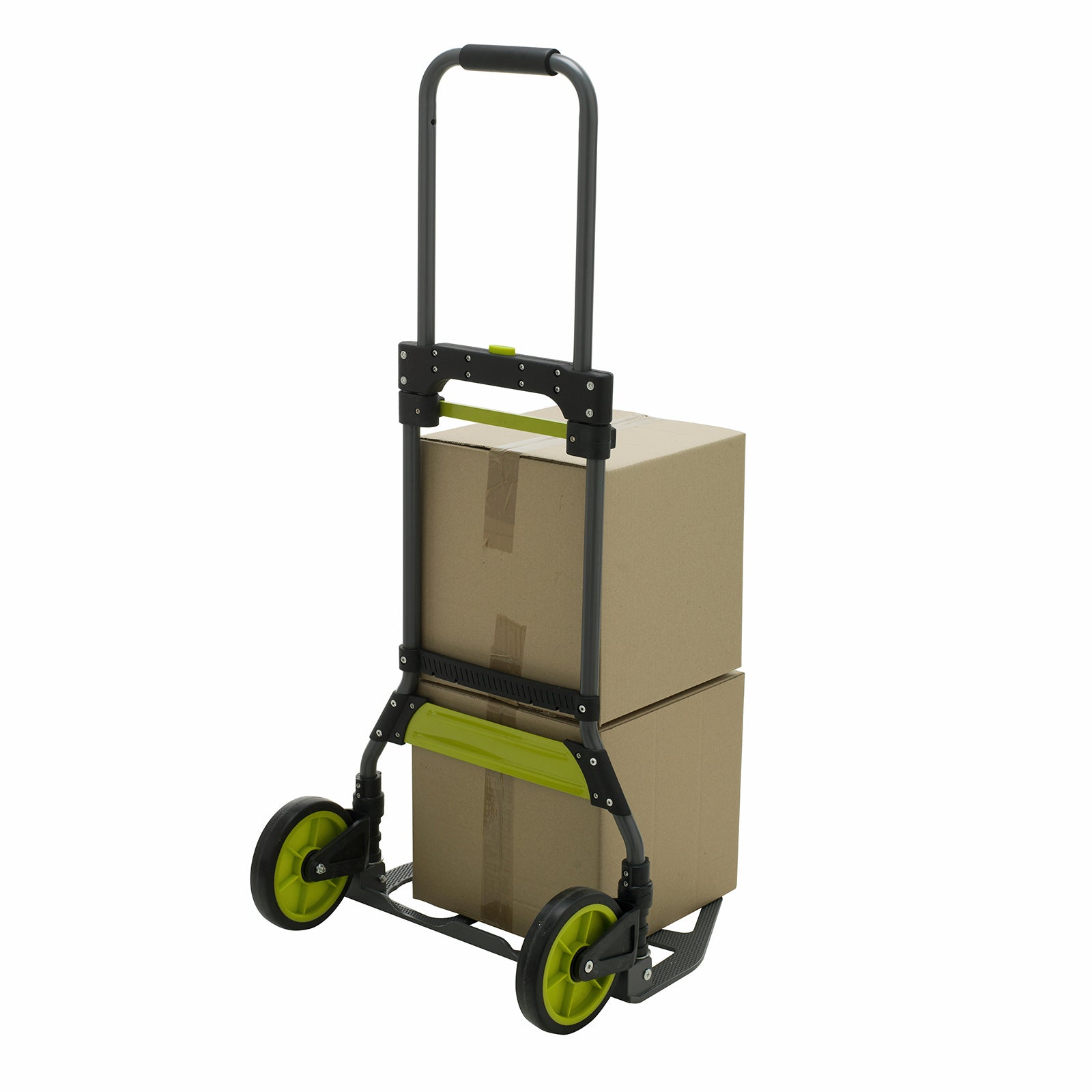 Toplift 100kg Folding Hand Trolley Steel & Aluminium Adjustable