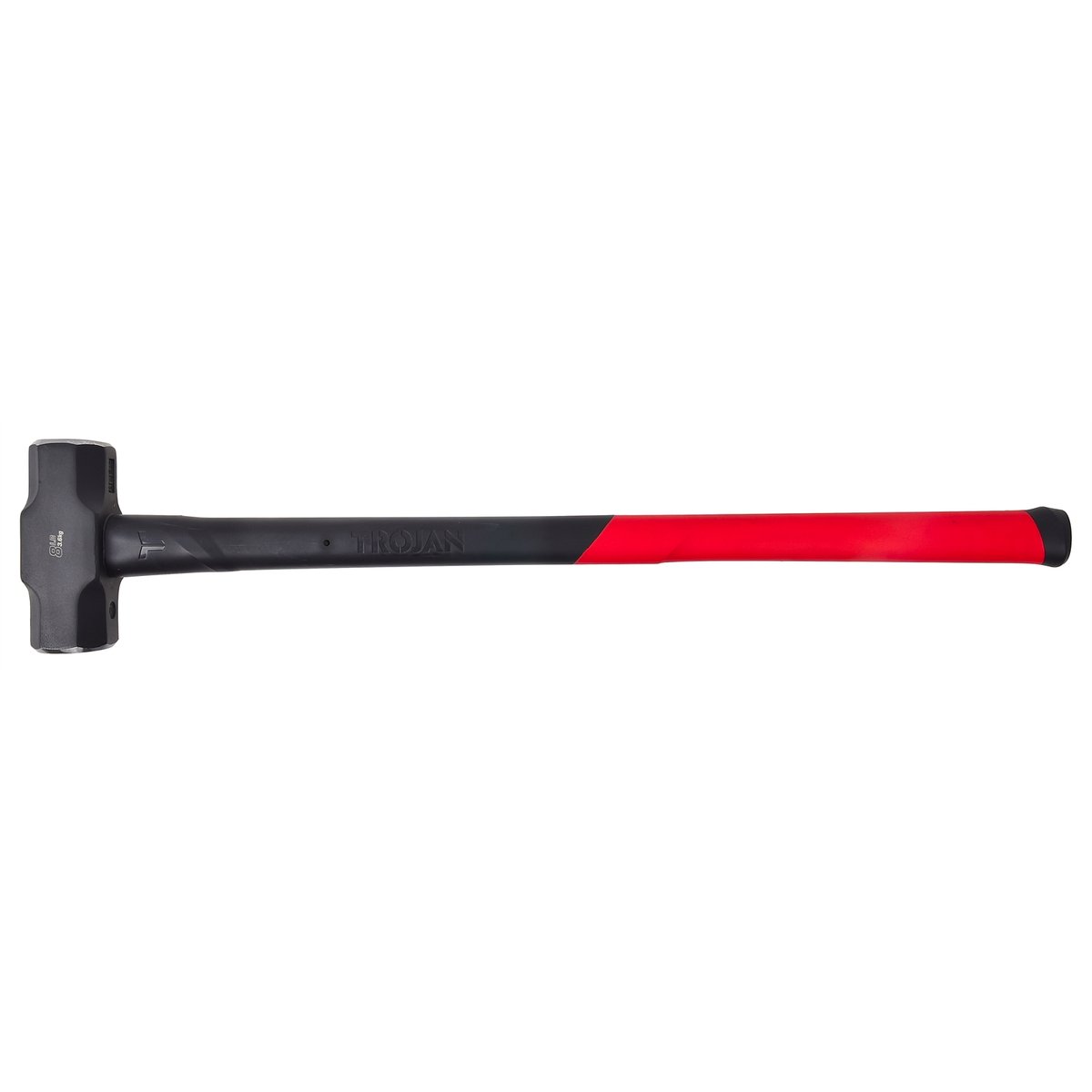 Trojan 8lb Fibreglass Sledge Hammer - 4.79kg - Red and Black - SuperSaverAU - view 5