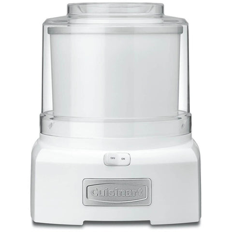 Cuisinart Flavours Ice Cream Maker with 1.5L Capacity - Double-Insulated Freezer Bowl - White - ICE-21XA