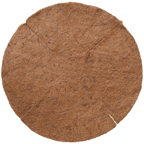 Brunnings 35cm Natural Coconut Fibre Hanging Basket Liner with Drainage