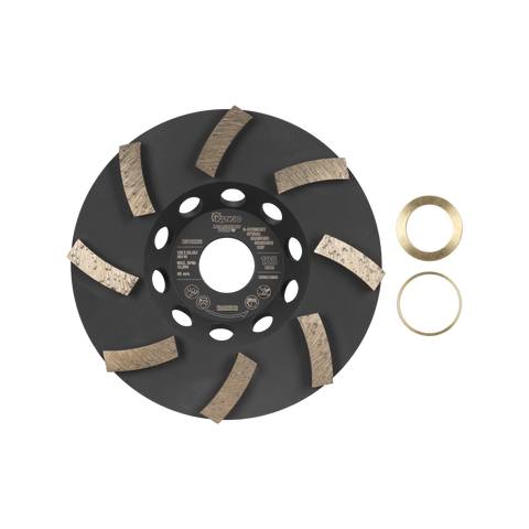 Kango 125mm 8-Segment Spiral Diamond Grinding Cup