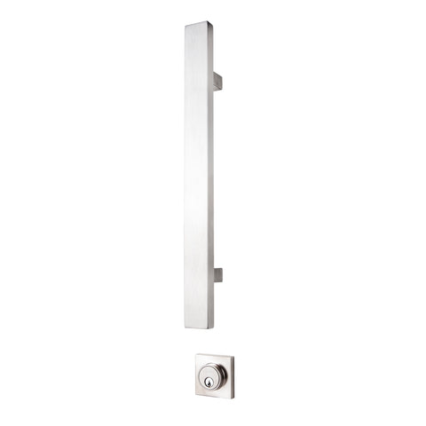Gainsborough G4 Series 450mm Stainless Steel Square Pull Handle Entrance Set