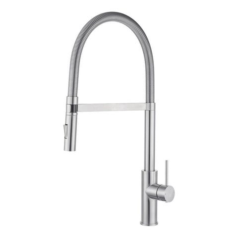 Mondella Resonance 35mm Brushed Stainless Steel Multi-Function Sink Mixer 6L/min WELS 5 Star