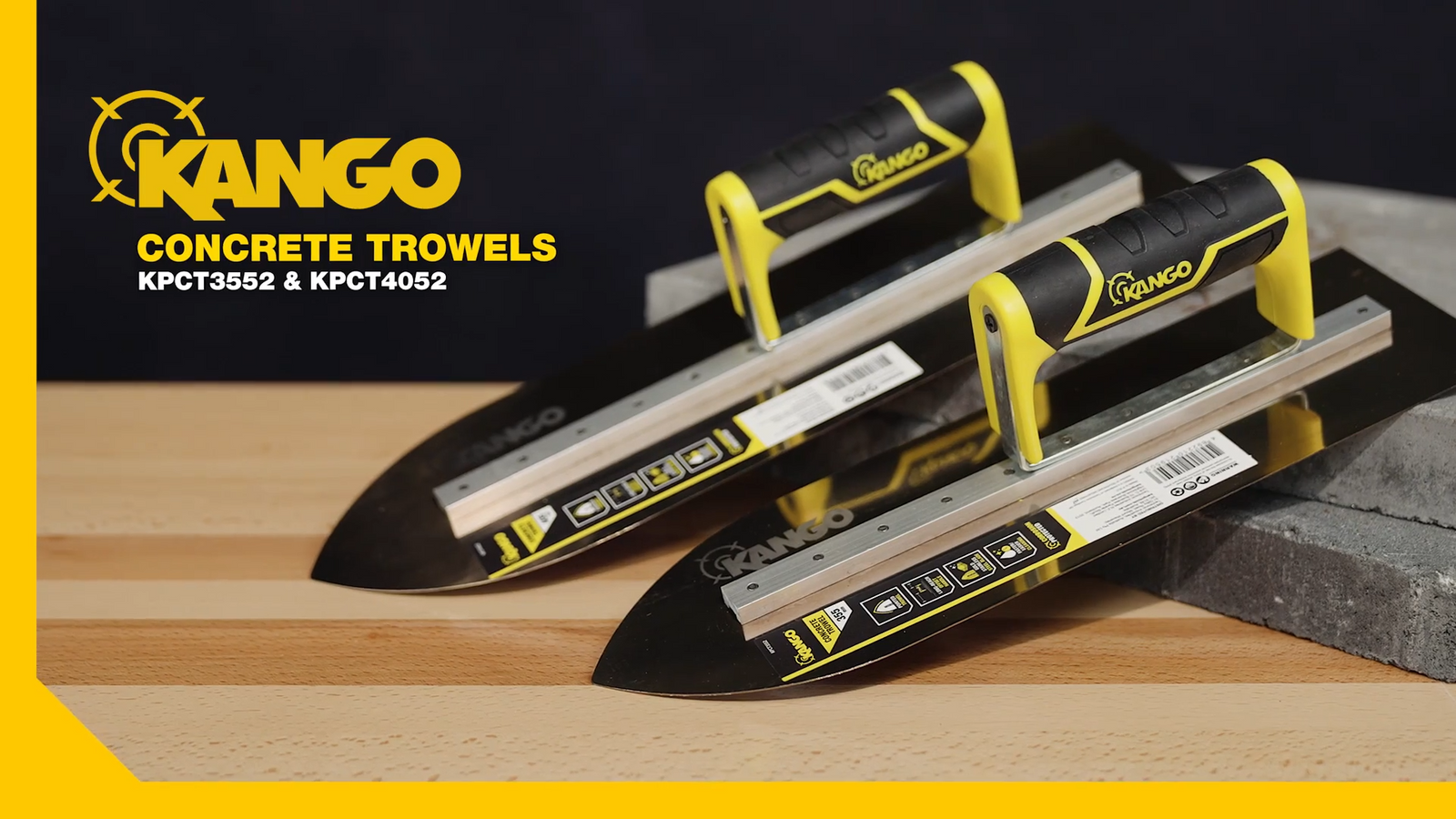Kango 355mm Pointed Concrete Trowel