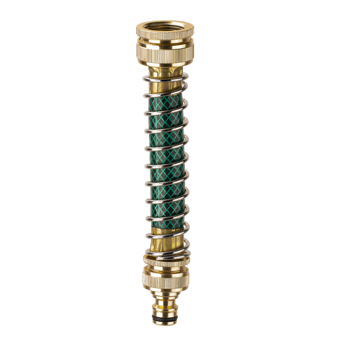 Holman Fitting Protector Flexible Hose Extension, Brass & PVC Anti-Kink