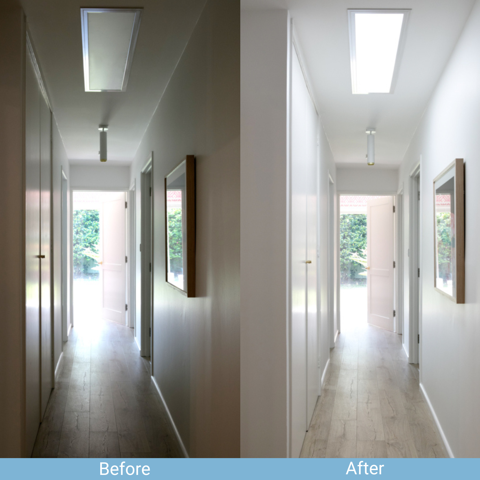 Illume 350mm Round Flush Mount Skylight Alternative Aluminium Alloy KIS1014