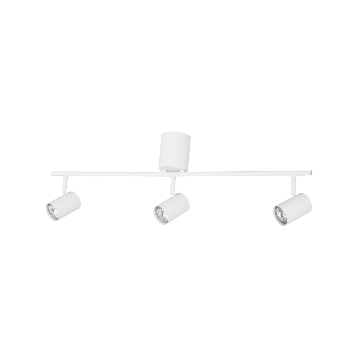 Verve Design Gabriella White DIY 3 Head Adjustable GU10 Spotlight - Hardwired Indoor (SL2211WH)