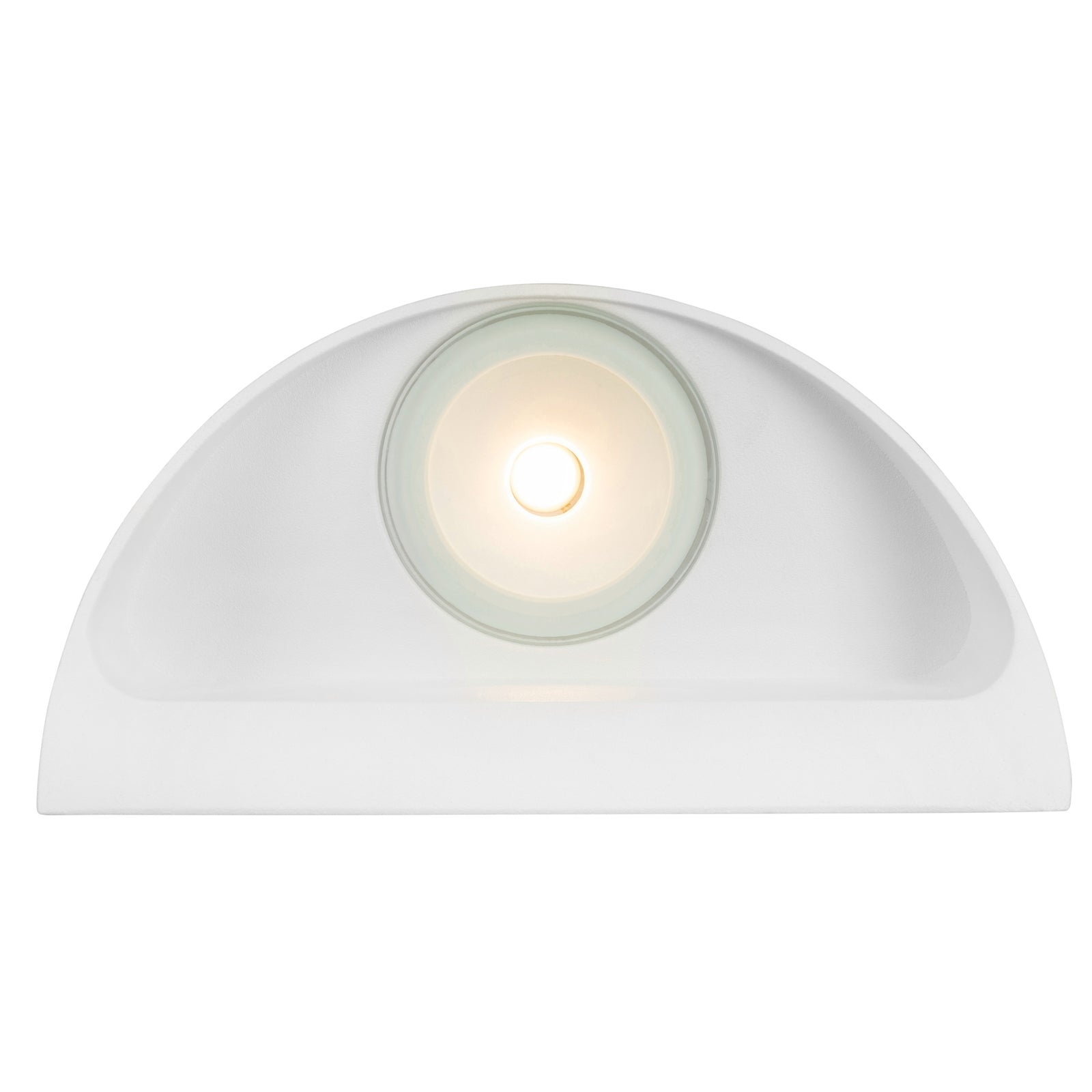 Brilliant 8W Binley White Aluminium Up Down Wall Light IP44 21304/05