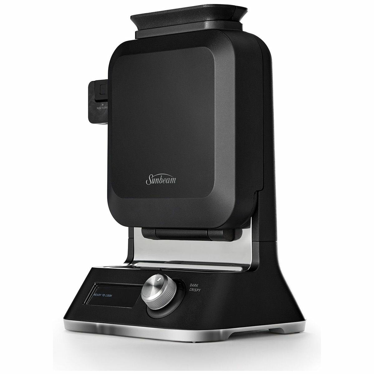 Sunbeam Shade Select Vertical Waffle Maker - Black - 5 Shade Settings - Auto-Detect Timer - WAM5000BK