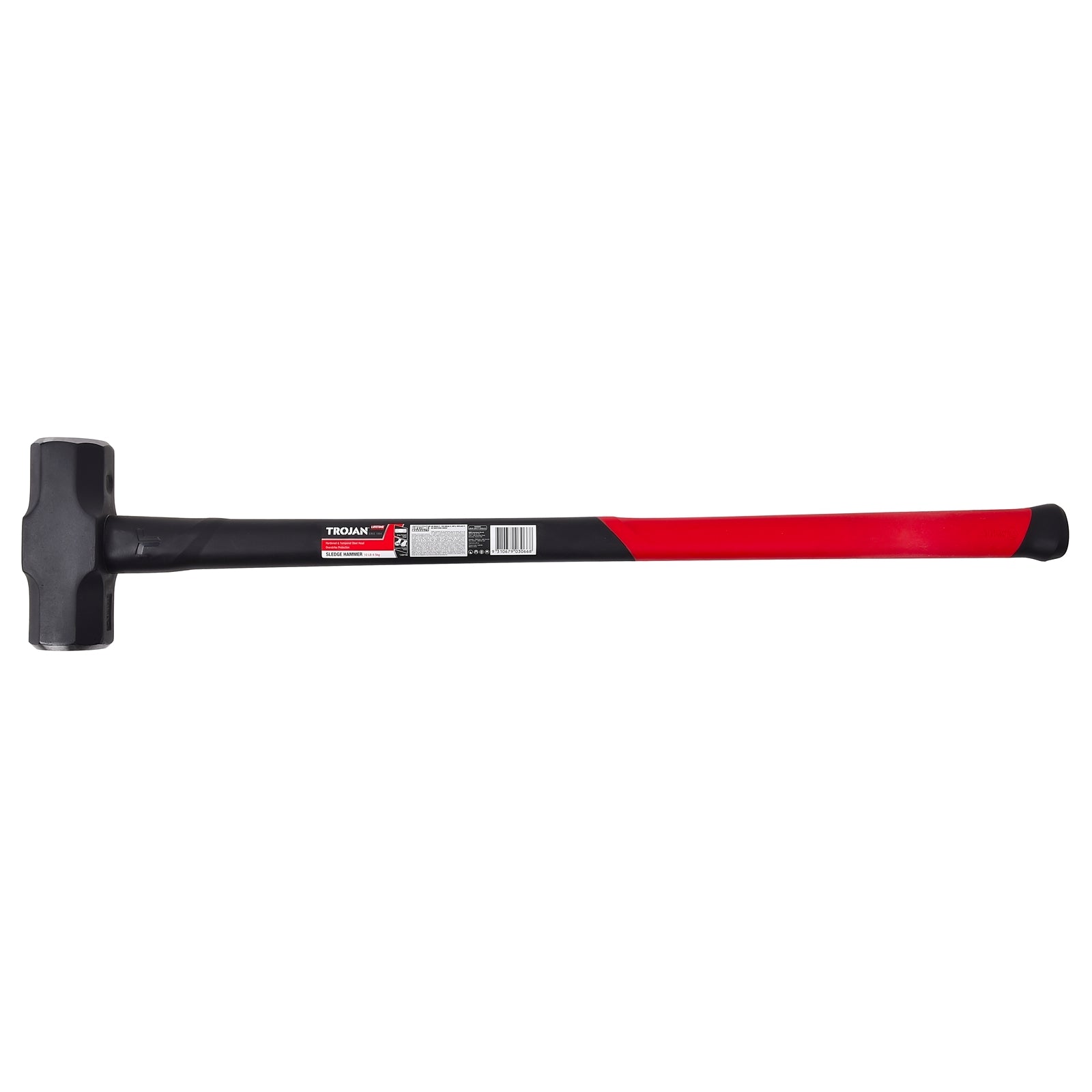 Trojan 10lb 4.5kg Fibreglass Handle Sledge Hammer