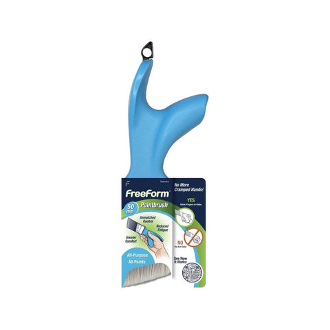 Freeform 50mm All Purpose Paint Brush - Ergonomic Grip - Precision Control - SuperSaverAU - view 1