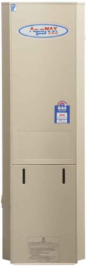 AquaMAX 155L Natural Gas Hot Water System - External Install, 5 Star Rating, Stainless Steel Tank - G390SS-NG