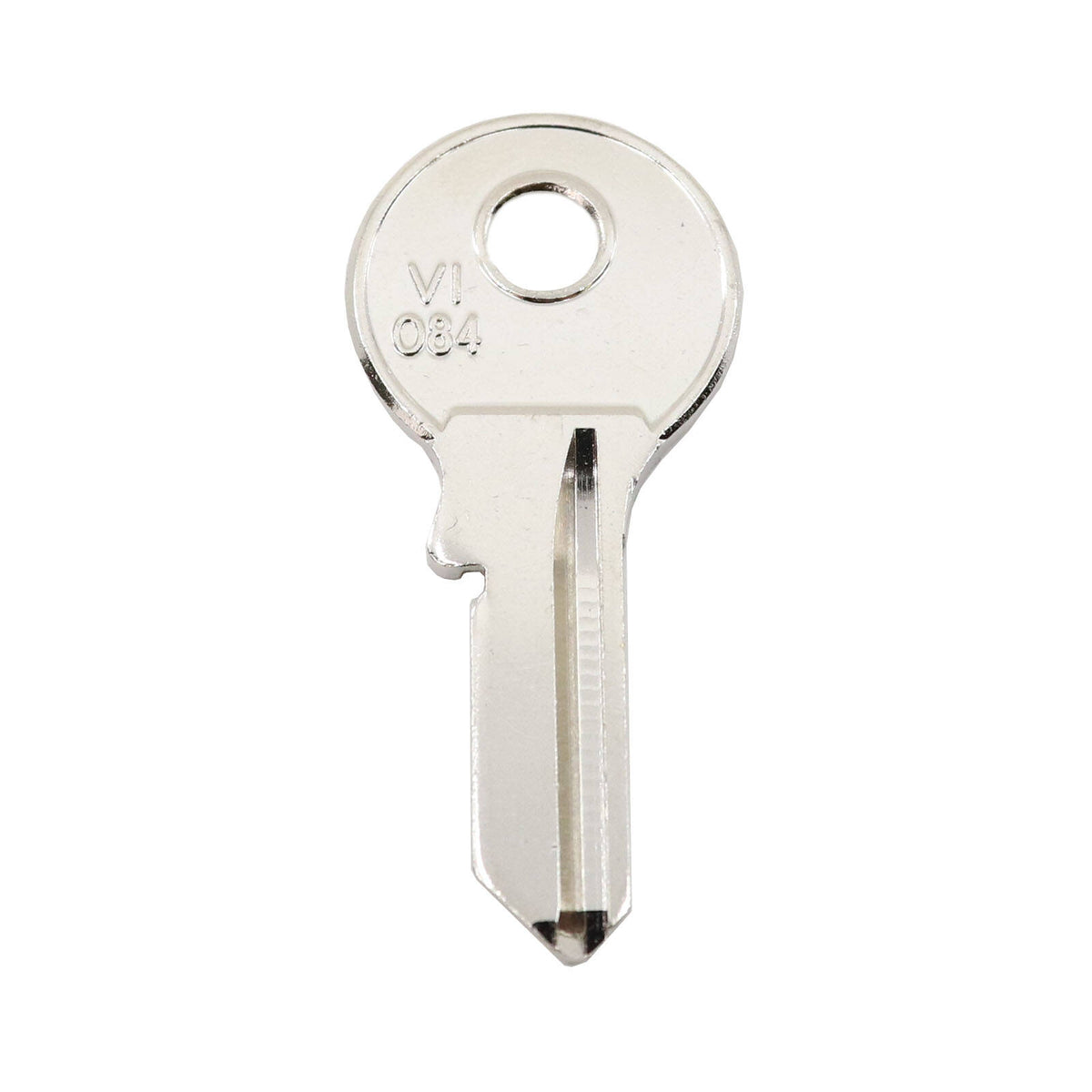 EHI VI084 Silver Blank Key 41mm Nickel Plated Brass