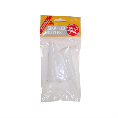 Sika Sikaflex Nozzles 3 Pack - White Plastic Replacement Nozzles