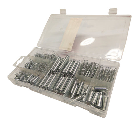 Hardware Elements 200 Piece Steel Spring Combination Pack