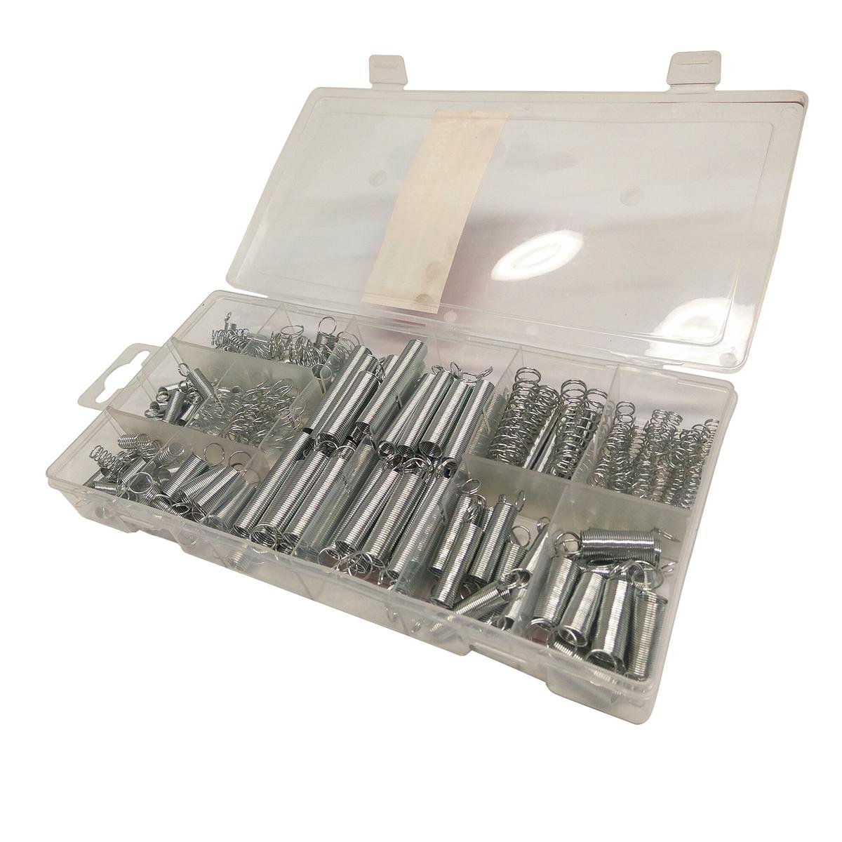 Hardware Elements 200 Piece Spring Combination Pack - Steel - Durable - Convenient - SuperSaverAU - view 1