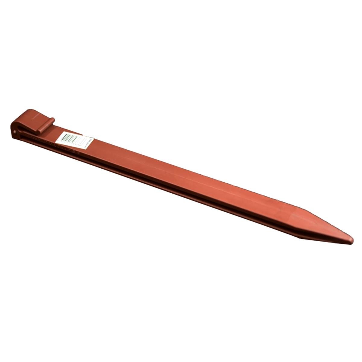Icon Plastics Garden Edge Multi Peg 380x26mm Jarrah HDPE Easy Install - SuperSaverAU - view 1