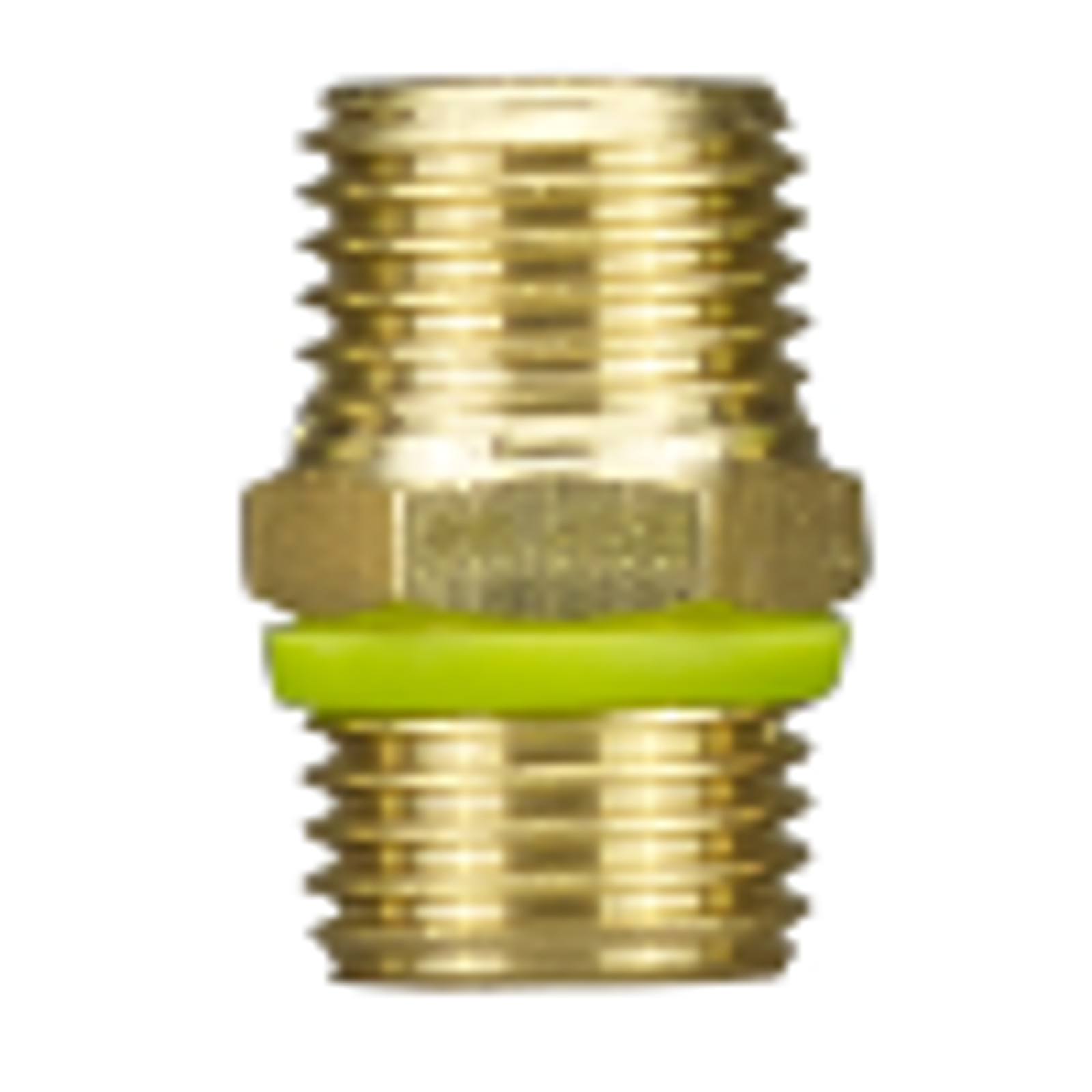 PowerFit 1/4" BSP Male to Male Connector, Brass Air Tool Fitting