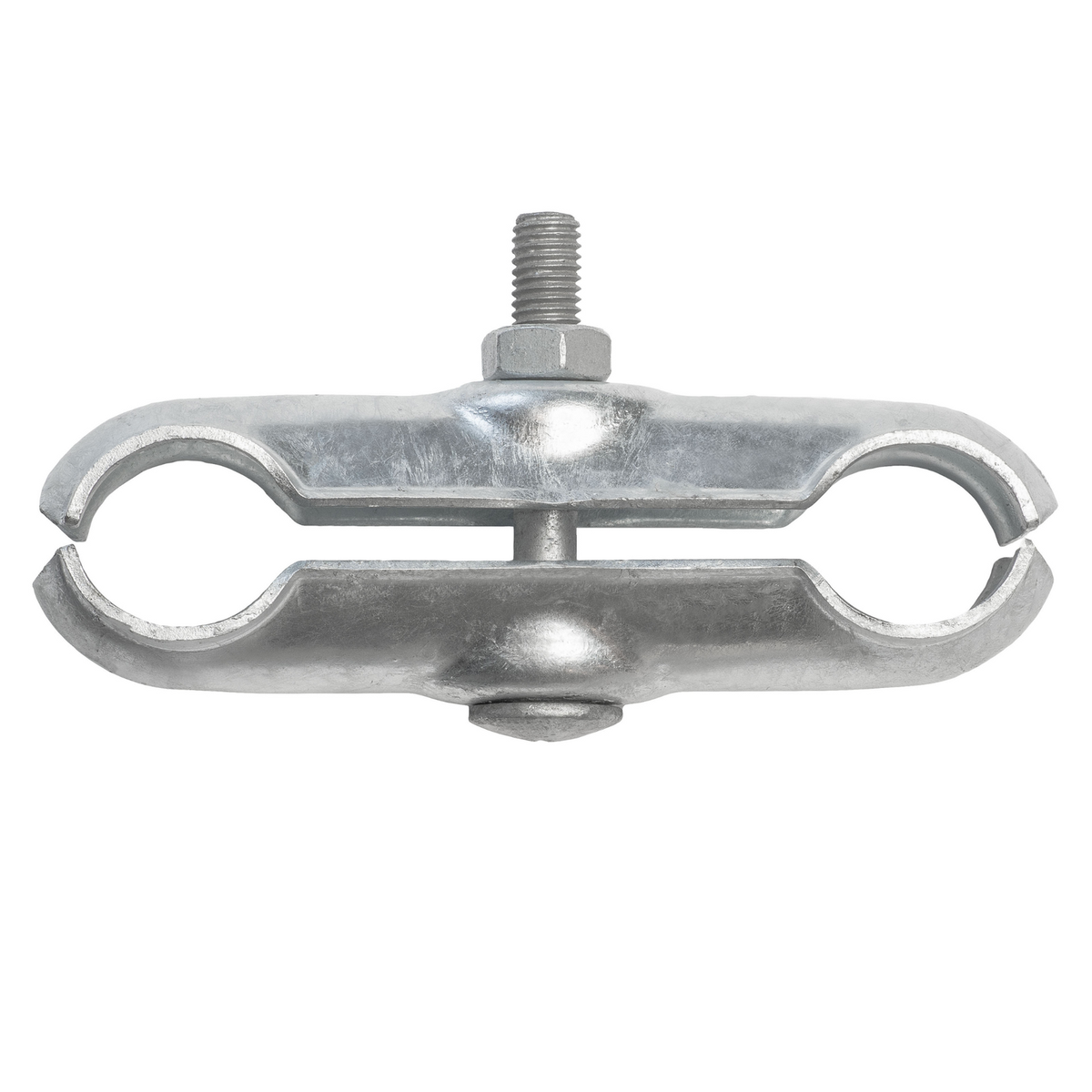 RapidMesh Galvanised Steel Temporary Fence Clamp 143x80x40mm