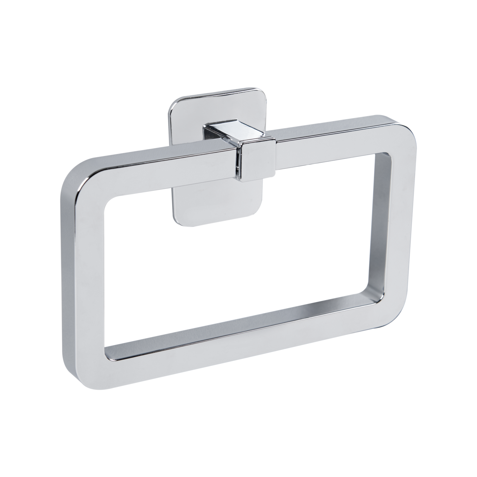 Naleon Chrome Self Adhesive Towel Ring ABS Plastic