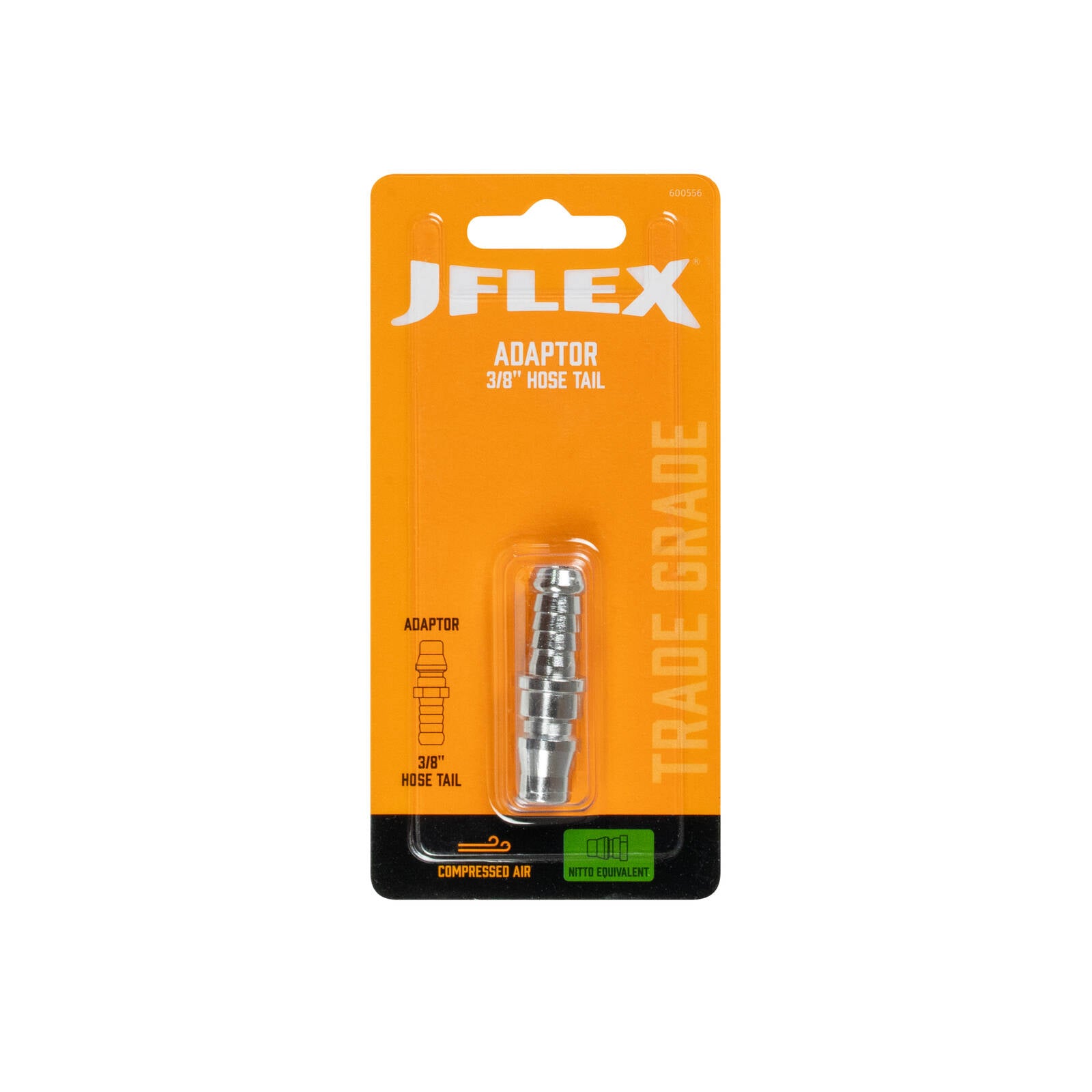 JFLEX 3/8" Hose Tail Adaptor - Nitto Equivalent