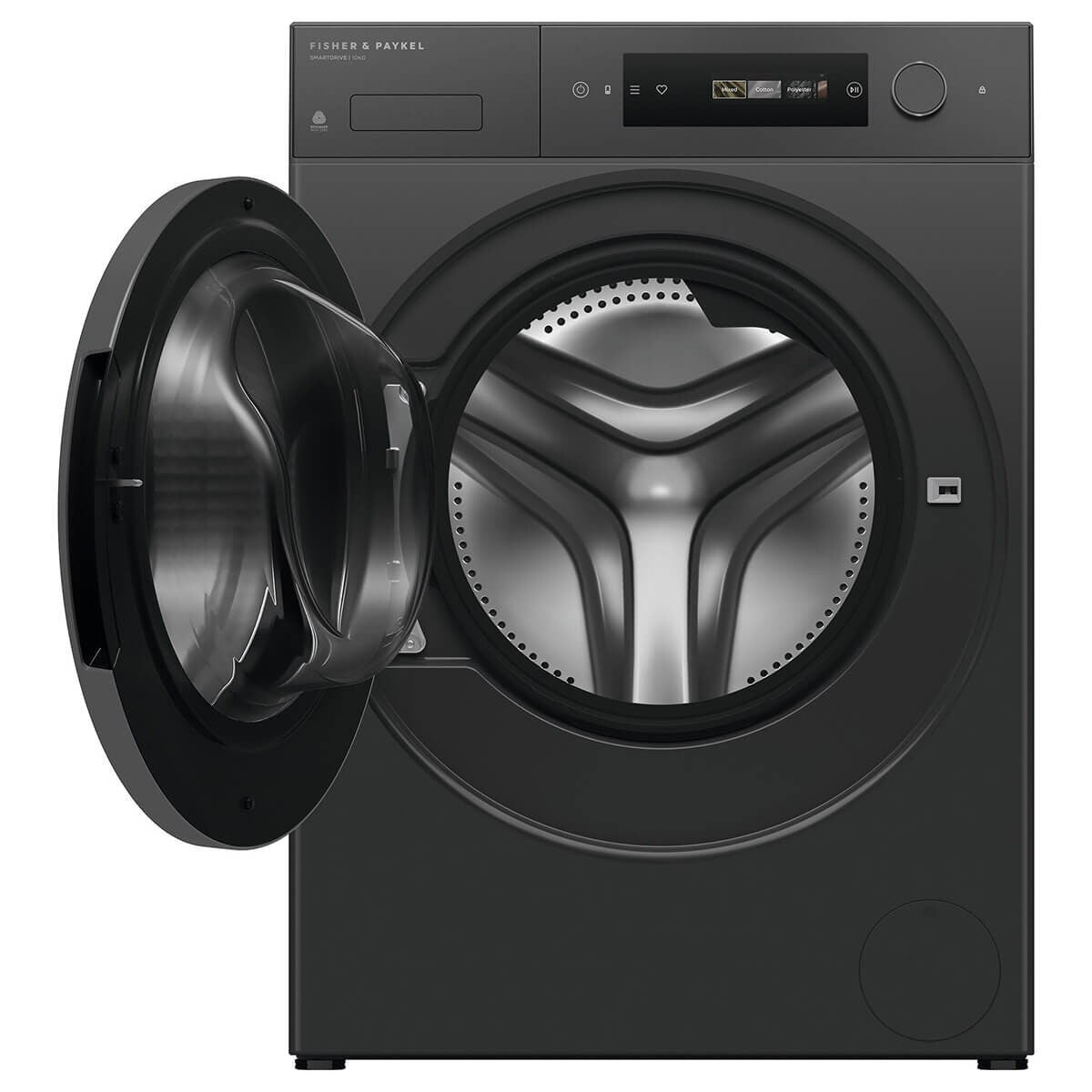 Fisher & Paykel Series 7 10kg Front Loader - Graphite, FlexiDose Auto Dosing, 5 Star Energy - WH1060DG5