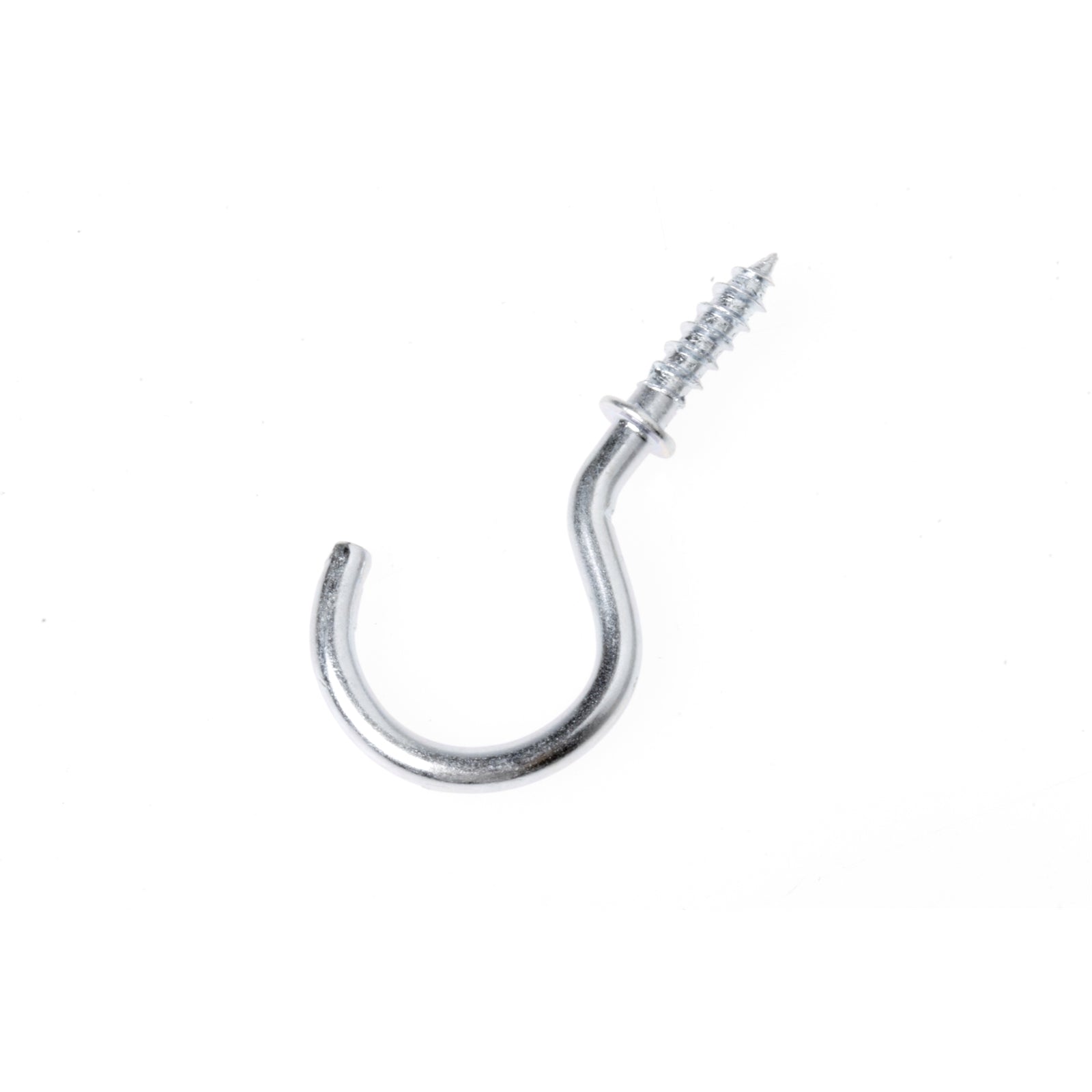 Everhang 10mm Zinc Plated Steel Cup Hooks - 25 Pack