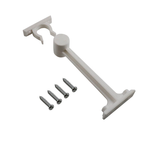 Adoored 100mm White Plastic Door Clip