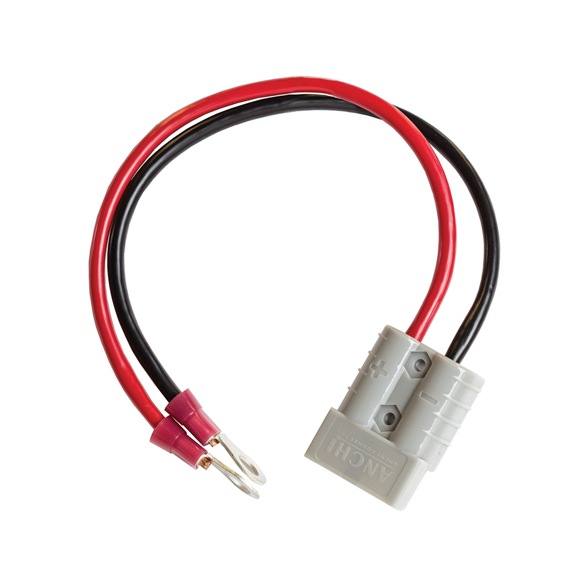 KT Solar HD 50A Connector to 8mm Ring Terminals, Grey