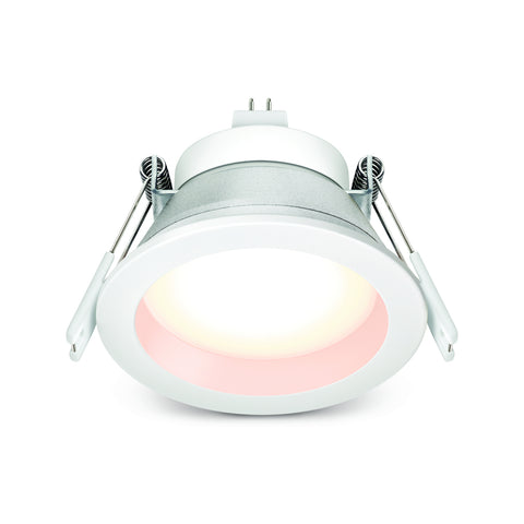 HPM LMR16703KWE MR16 70mm Fixed LED Downlight, 7W Warm White, 12V, Indoor/Outdoor