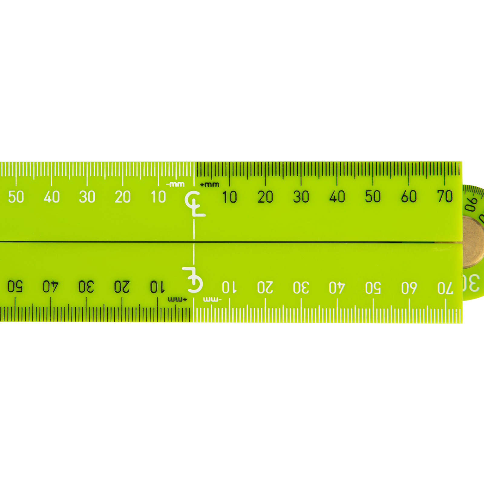 TRACER 600mm Pro Rule with Angle Finder, Easy-Read Increments