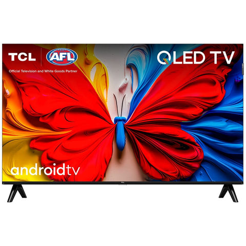 TCL 40 Inch Full HD QLED Android TV - Quantum Dot Colour, HDR10, Dolby Audio - 40S5K